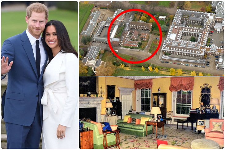 meghan harry collage