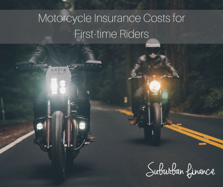 Motorcycle Insurance Costs for First-time Bike Riders - Suburban Finance