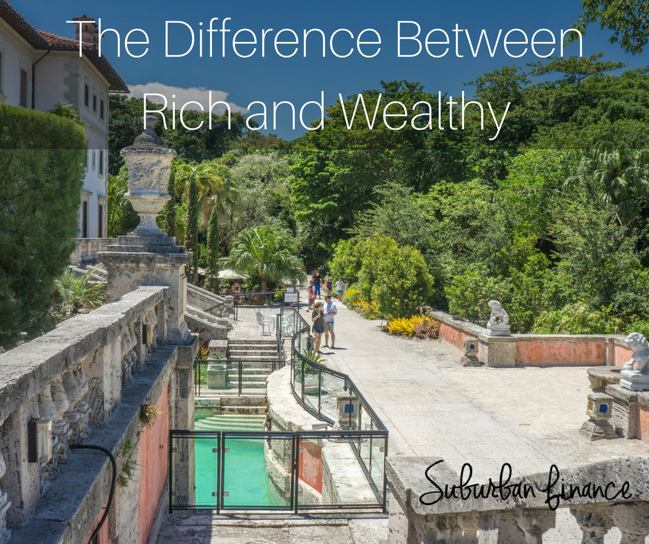 the difference between rich and wealthy