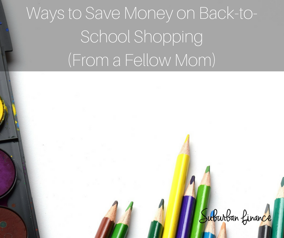 Ways to Save on Back-to-School Shopping